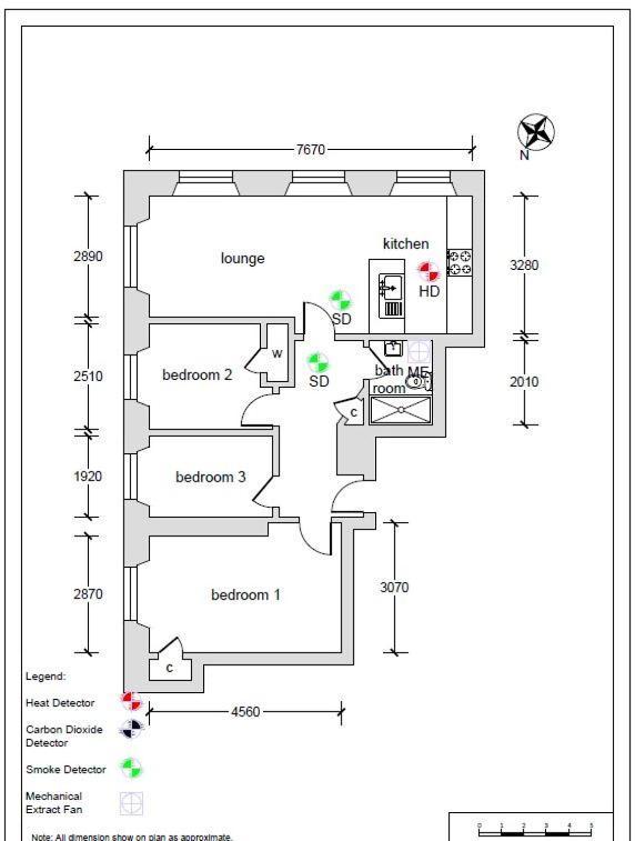 Bright And Airy Apartment 글라스고 외부 사진